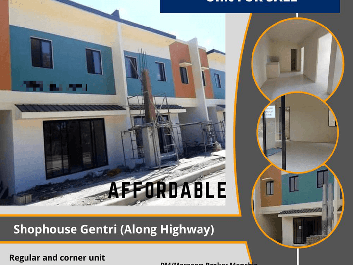 Commercial + Residential Unit FOR SALE | Along Highway | Shophouse