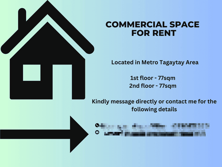 Tagaytay Commercial Space for Rent.