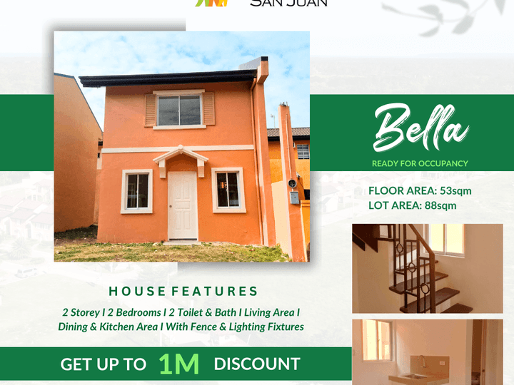 Bella RFO House and Lot For Sale