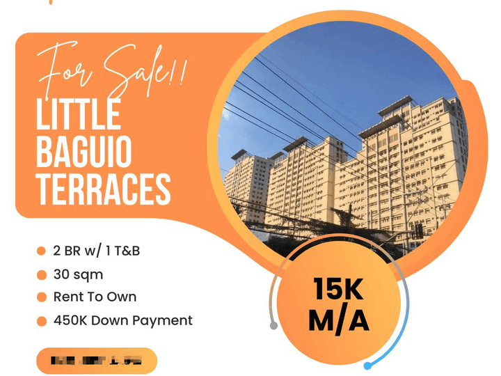 30.00 sqm 2 BR Condo For Sale in San Juan Rent To Own