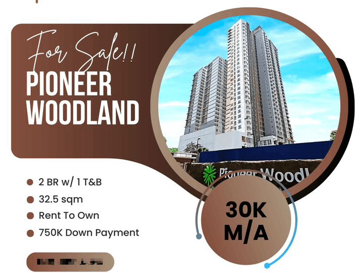 2 BR Condo in Mandaluyong near Greenfield, SM Megamall, The jewel Rent To Own