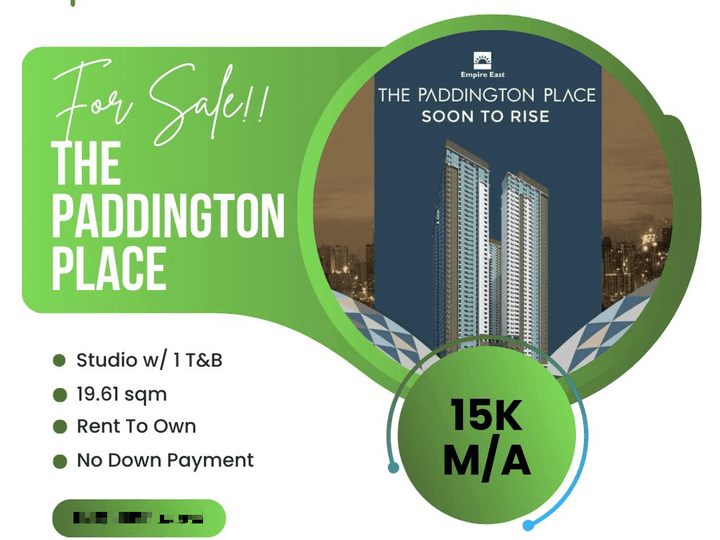 Studio Condo in Mandaluyong Rent To Own as low as 15K Monthly
