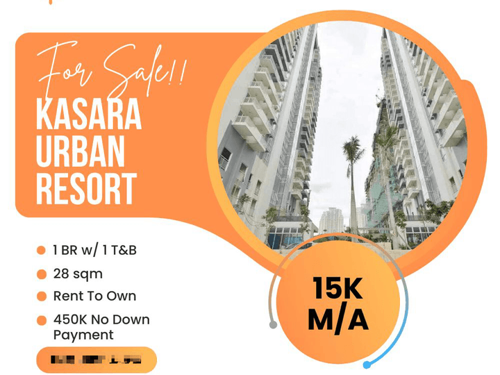 28.00 sqm 1-bedroom Residential Condo For Sale in Pasig near Arcovia and Bridgetown