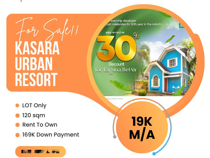 120 sqm Residential Lot For Sale in Santa Rosa Laguna Laguna Bel Air