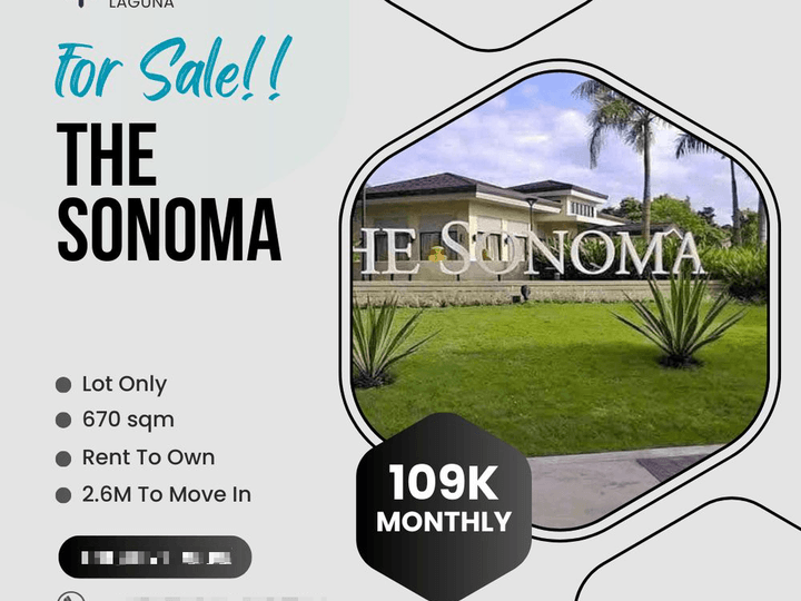 670 sqm Residential Lot For Sale in Nuvali Santa Rosa Laguna Rent To Own Scheme