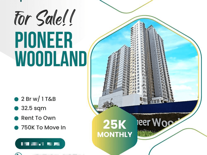 2 BR Condo for Sale in Mandaluyong Rent To Own near Ortigas, Greenfield, Sm megamall