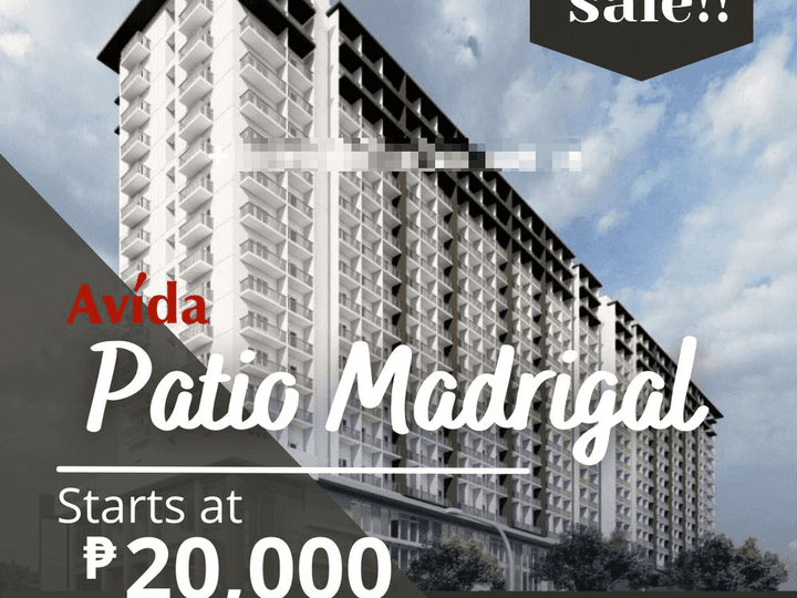 For Sale Pasay Jr. 1 Bedroom Balcony, Patio Madrigal, Roxas Boulevard
