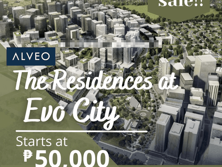 For Sale Reopened Evo Residences Lot 313 sqm in Kawit, Cavite
