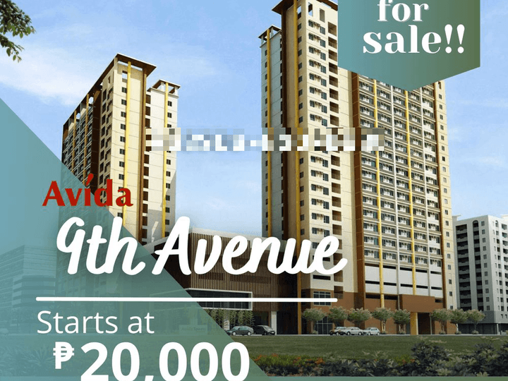 For Sale Reopen BGC 1BR Condo Avida 9th Avenue, Bonifacio Global City