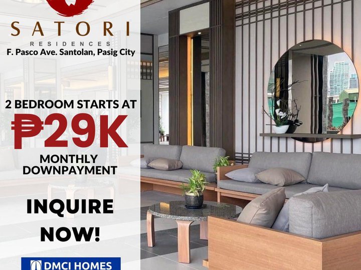 Discounted 52.50 sqm 2-bedroom Condo For Sale in Pasig Metro Manila