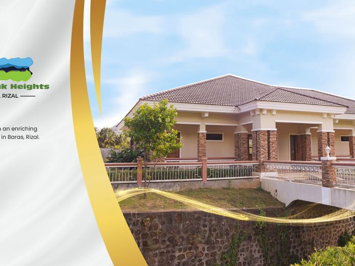 Prime residential lots in Green Peak Heights, Baras, Rizal