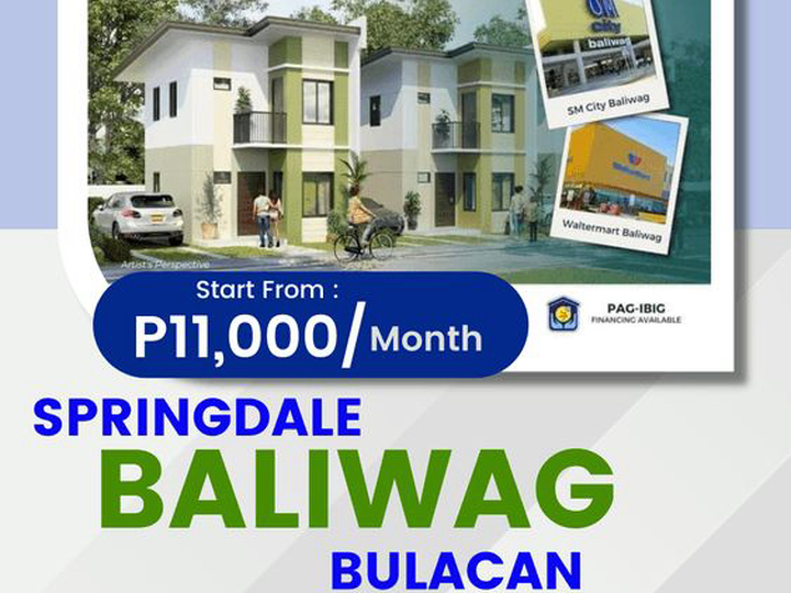 2-bedroom Townhouse and Single Attached For Sale in Baliuag Bulacan