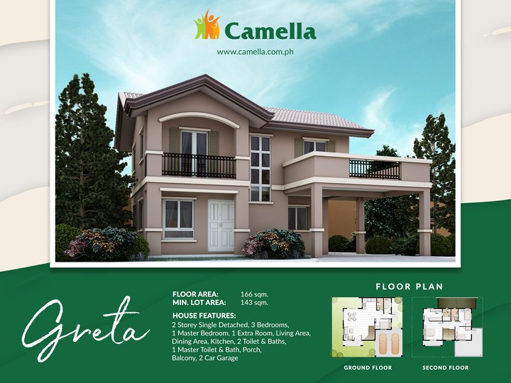5-BR house with Balcony, Porch and Carport For Sale in Iloilo 166 sqm