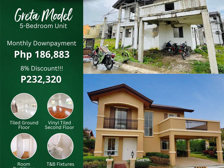 Spacious and luxurious 5-bedroom Greta Unit in Camella Bacolod South