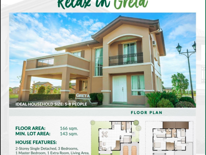 Pre-selling 5 Bedroom Single Detached H&L w/ Adjacent Lot in Cabuyao