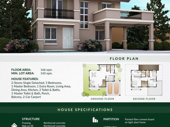 5-bedroom Single Detached House For Sale in San Jose Nueva Ecija