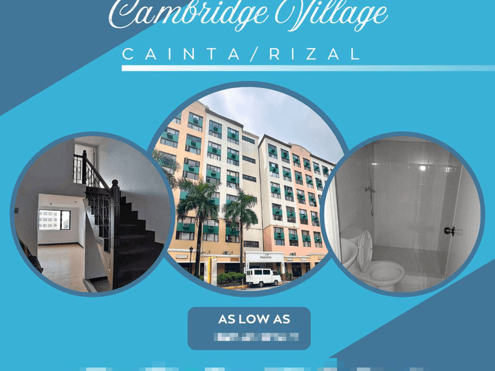 RFO 40.00 sqm 1-bedroom Residential Condo For Sale in Cainta Rizal