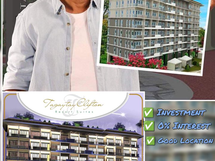 Tagaytay Clifton Resort Suites 22.4sqm with balcony and 1 bedroom