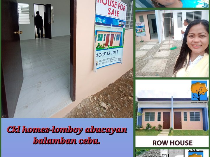 Studio-like Rowhouse For Sale in Balamban Cebu