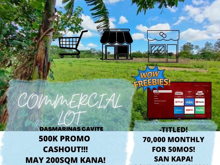 COMMERCIAL LOT IN DASMARINAS CAVITE