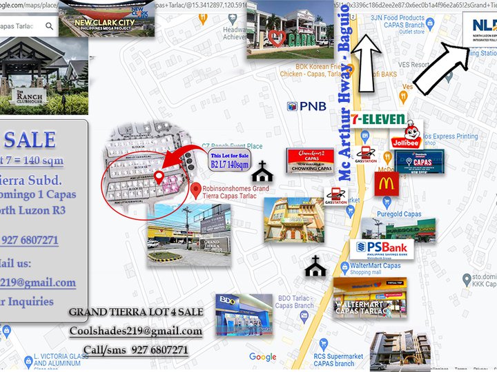 Residential Lot for Sale in Capas Tarlac Urgent