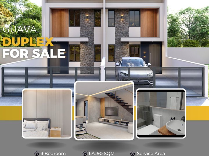 3-bedroom Duplex / Twin House For Sale in Antipolo Rizal - Low downpayment