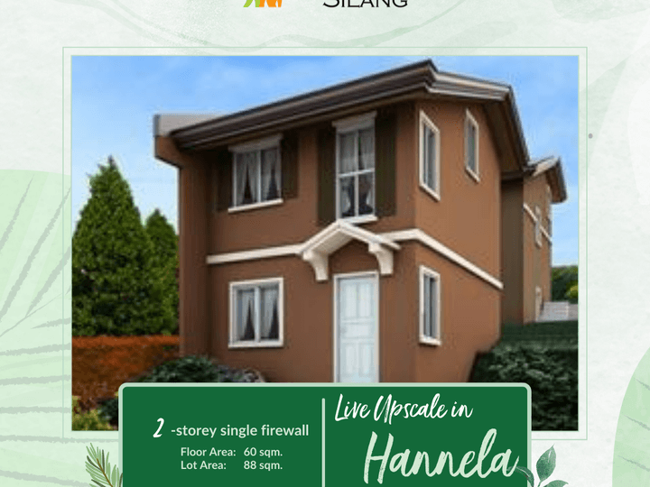3 BR NRFO House and Lot For Sale in Cavite - Hannela Uphill