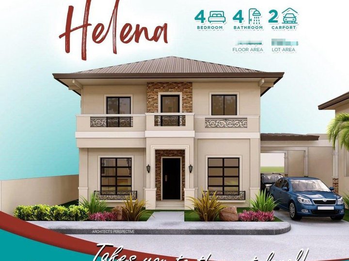 For Sale House And Lot 4-Bedroom| 2 Carport In Andorra Solana Casa Real Pampanga | Helena Model Unit