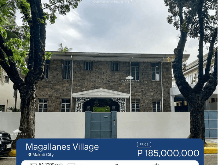 Very Spacious 5BR House for Sale in Magallanes Village, Makati City