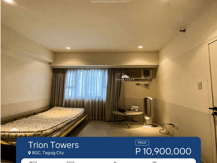 Condo for Sale in BGC, 1 Bedroom Fully-Furnished Unit in Trion towers