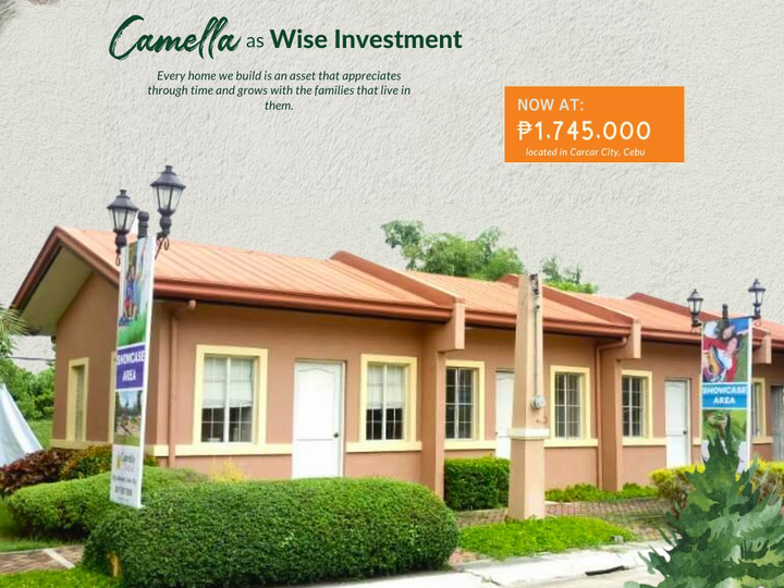 20% OFW DISCOUNT!!! Rowhouse (Studio-type, 1TB, w/ Tiles) in Carcar City