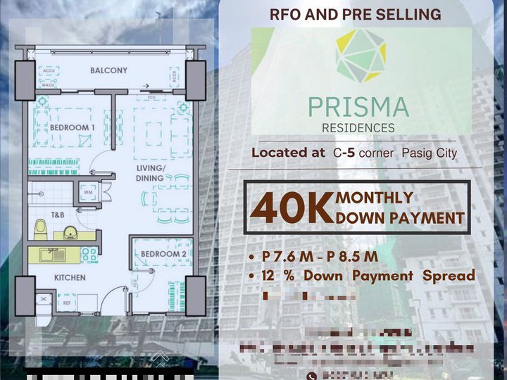 Prisma Residences located at C5 Pasig City