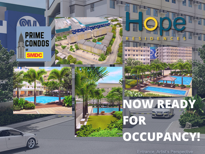 NOW READY FOR OCCUPANCY! SMDC Hope Residences beside SM Trece Martires