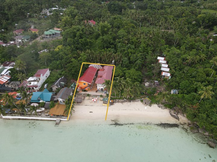 Beachfront House For Sale in Santiago White Beach, Camotes Island, Cebu