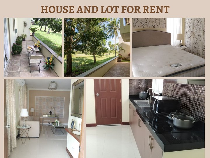 3 bedroom House and Lot for RENT in Silang-Tagaytay w/ Golf Course