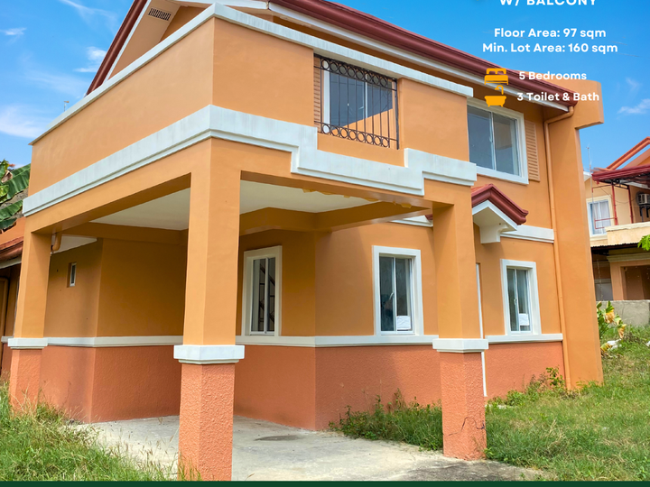 For Sale: Two-Storey w/ Balcony in Can-asujan, Carcar (160 SQM LA)