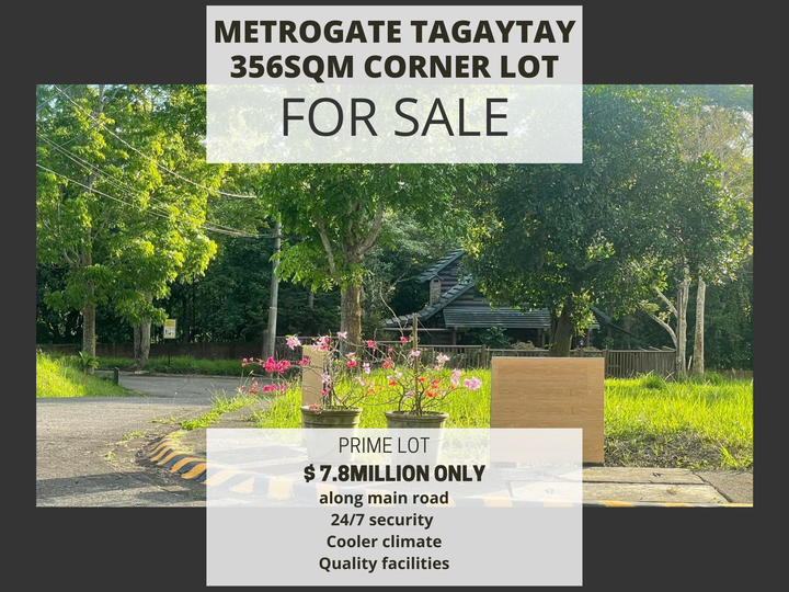 Metrogate Tagaytay Estate Lot for Sale