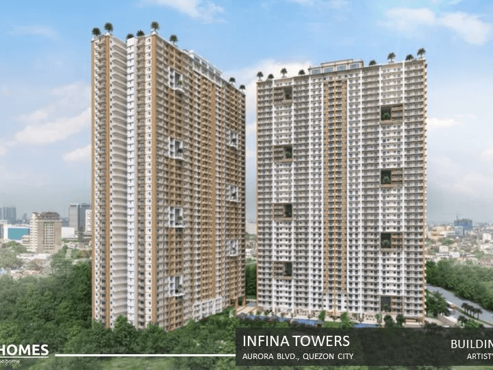 Resort-Inspired 2-Bedroom Condo at Infina Towers in Quezon City, Just Minutes from UP Town Center