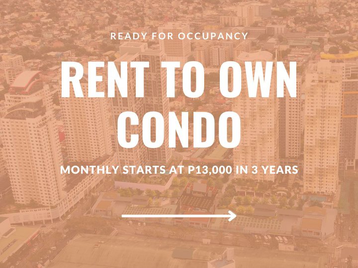 13,000/month (Rent to Own condo)