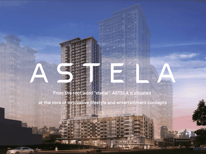 Studio Condo For Sale in  ASTELA CIRCUIT Makati City