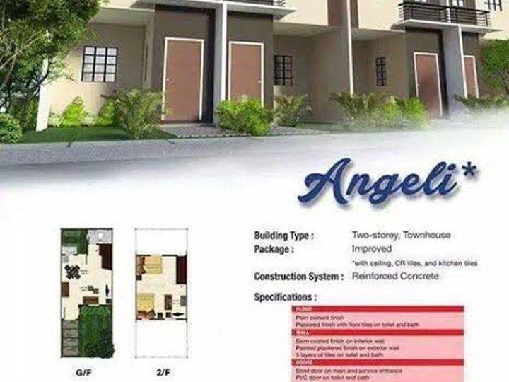 Affordable House and Lot in Lumina Baliwag Bulacan | Angeli TH