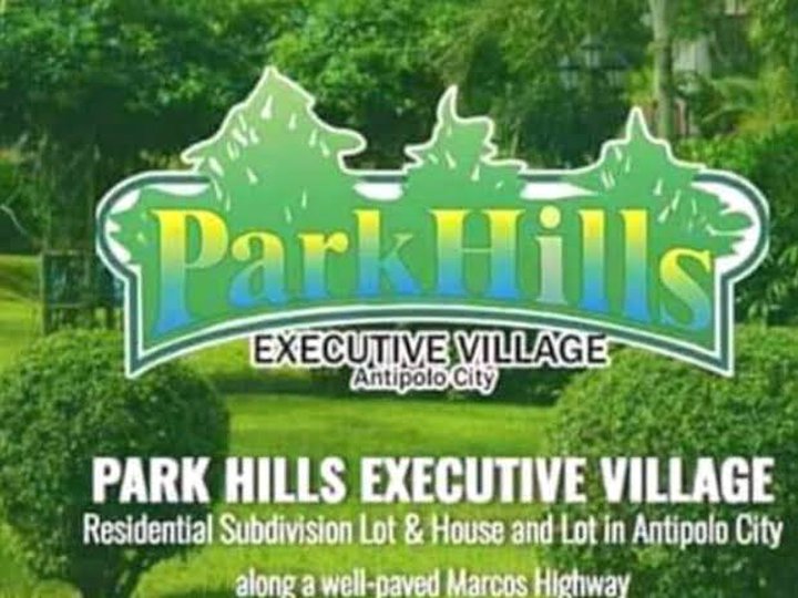 Lot for sale in PARK HILLS EXECUTIVE VILLAGE ANTIPOLO