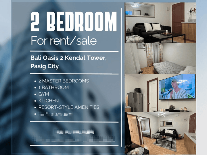 Pre-Owned 32.00 Sqm 2-bedroom Residential Condo for Sale in Pasig