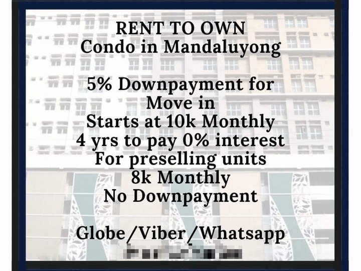 EDSA PET FRIENDLY 1BR 170k DP MOVEIN RFO RENT TO OWN BONI BGC