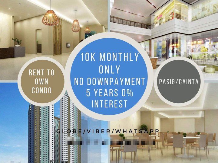 STUDIO NO DP 9k monthly Condo Mandaluyong 1BR RFO RENT2OWN MOVEIN BGC