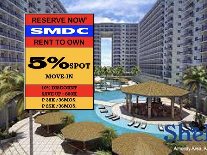 SMDC SHELL RESIDENCES Condo FOR SALE in Mall Of Asia ,Pasay City