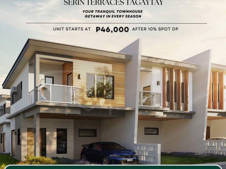 Townhouse by Avida land in Tagaytay