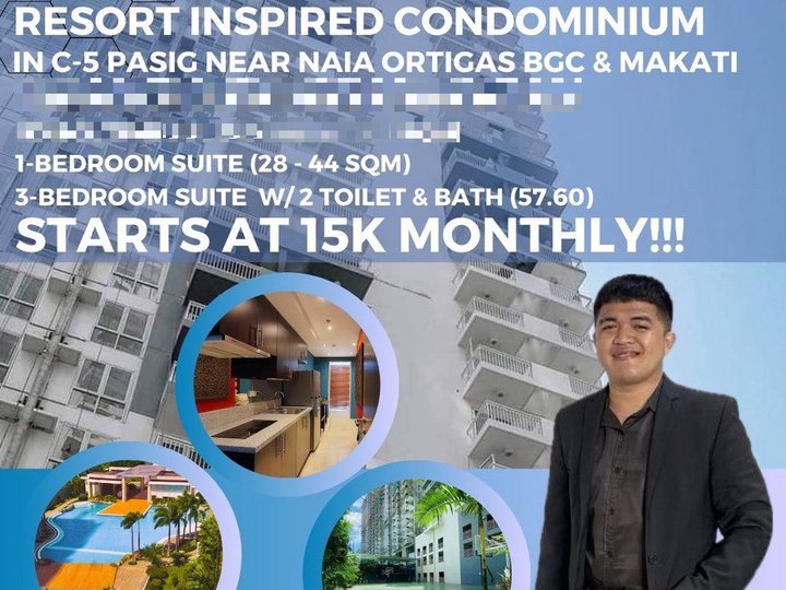Kasara Urban Resort For sale condominium 2bedroom ready for occupancy located in pasig
