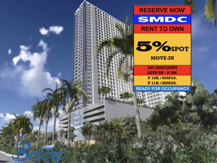 SMDC Breeze Residences Condo FOR SALE in ROXAS BOULEVARD