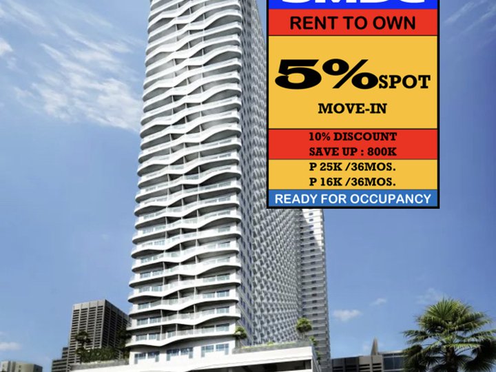 CONDO FOR RENT in Roxas Boulevard ;Pasay City At Coast Residences